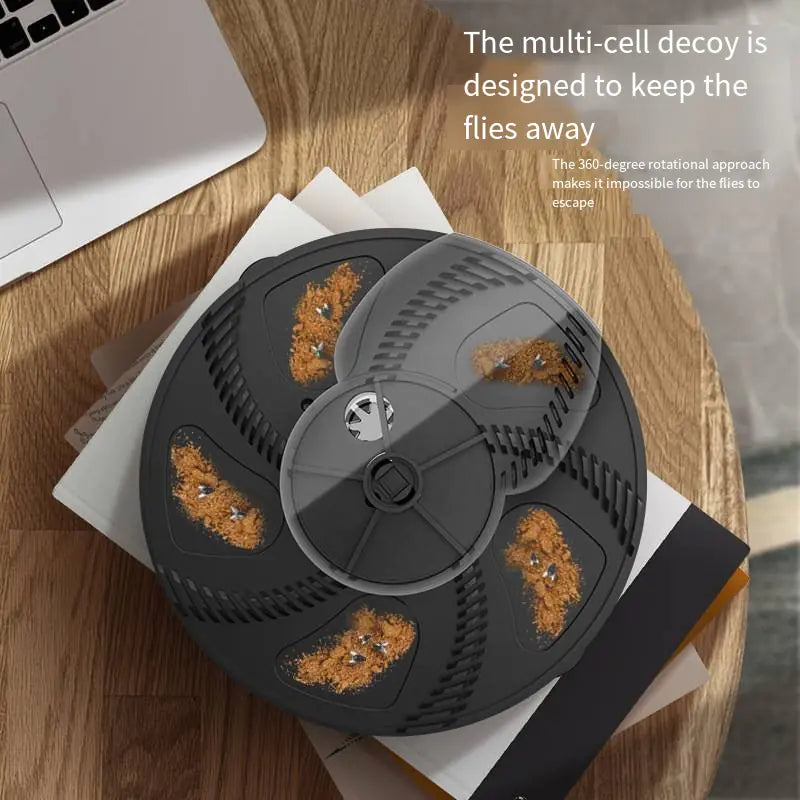 Silent Spin Fly Trap
