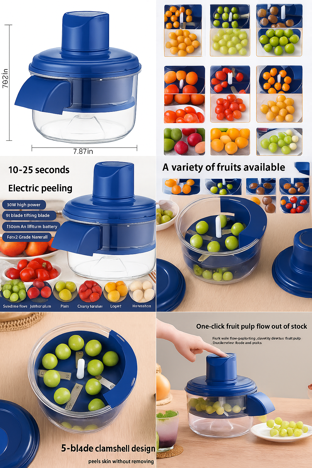Automatic Fruit Peeler